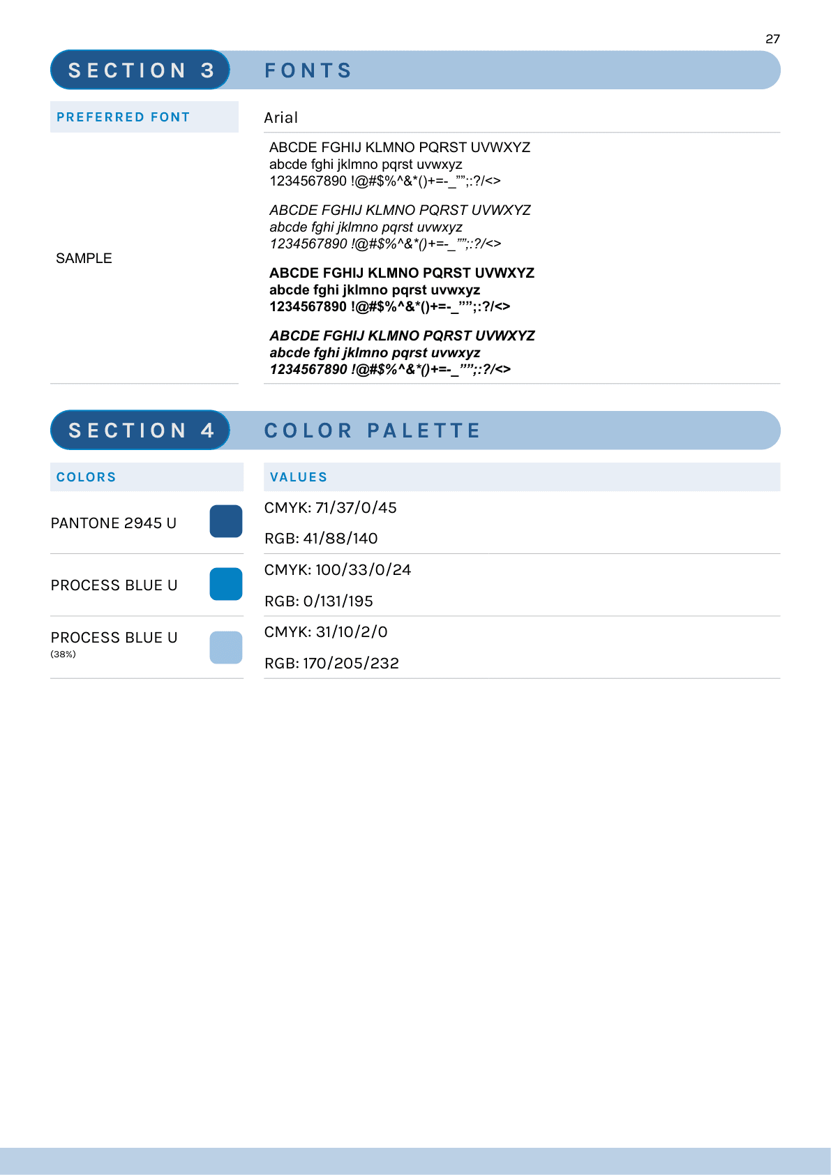 Filled Charleston Water QuickSheet page two with blue color palette and preferred fonts.